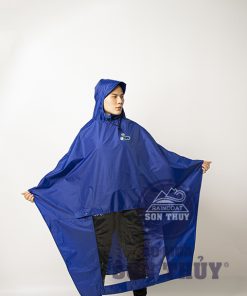 Áo mưa cánh dơi Sơn Thủy có kính K8 CK - Ảnh 2