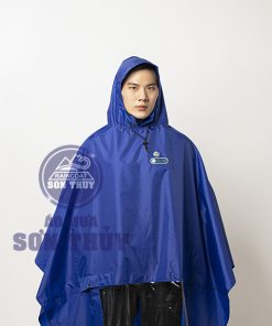 Áo mưa cánh dơi Sơn Thủy có kính K8 CK - Ảnh 5