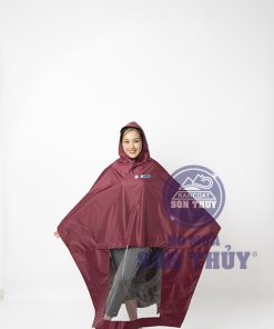 Áo mưa cánh dơi Sơn Thủy có kính K8 CK - Ảnh 9
