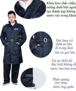Bộ áo mưa Mangto Sơn Thủy K15 - Ảnh 6