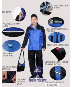 Bộ áo mưa Sơn Thủy K21 - Ảnh 7