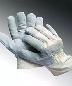 Găng tay da vải kết hợp 1 lớp - Ảnh 4