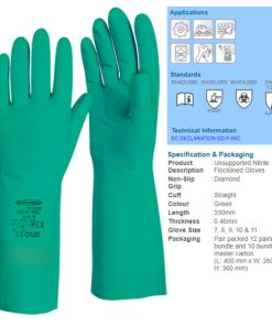 Găng tay cao su Nitrile NF1513 - Ảnh 3