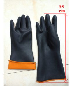 Găng tay chống dầu axit đen Usafety US-GL-L1935 - Ảnh 2