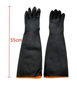 Găng tay chống dầu axit đen Usafety US-GL-L1955 - Ảnh 3