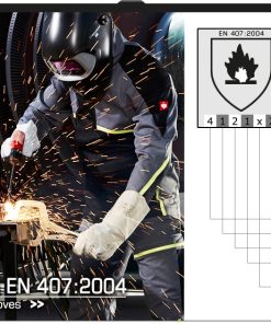 Găng tay chịu nhiệt và chống cắt Mallcom - Ảnh 3