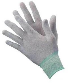 Găng tay chống tĩnh điện sợi Carbon không phủ PU