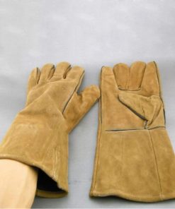 Găng tay da dài 2 lớp - Ảnh 5