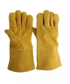 Găng tay da dài 1 lớp