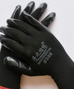 Găng tay len 388 phủ sơn đen 50g - Ảnh 3