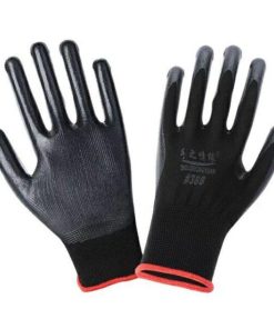 Găng tay len 388 phủ sơn đen 50g