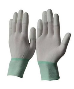 Găng tay chống tĩnh điện sợi Carbon phủ ngón - Ảnh 2