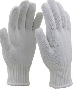 Găng tay sợi Poly trắng 45g