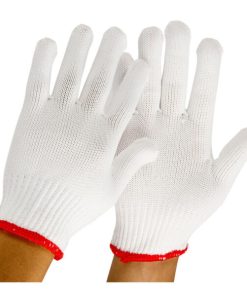 Găng tay sợi Poly trắng 45g - Ảnh 5