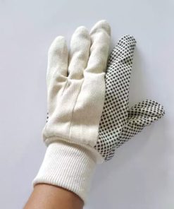 Găng tay vải chấm hạt nhựa 8 OZ - Ảnh 5