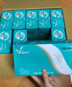 Găng tay y tế có bột Vglove - Ảnh 4