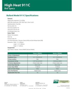 Nón bảo hộ Bullard 911C - Ảnh 4