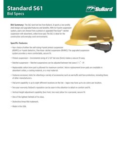 Nón bảo hộ Bullard S61 - Ảnh 3