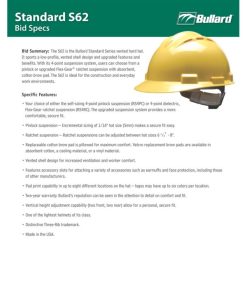 Nón bảo hộ Bullard S62 - Ảnh 3