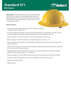 Nón bảo hộ Bullard S71 - Ảnh 3