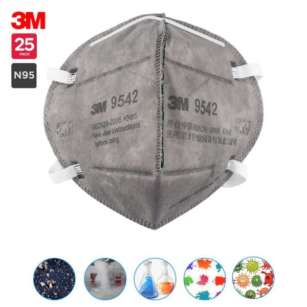 khau-trang-3m-9542 Khẩu trang lọc bụi 3M 9542