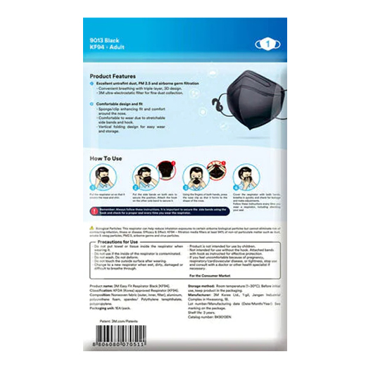 khau-trang-loc-bui-3m-9013-den-2 Khẩu trang lọc bụi 3M 9013 đen - Ảnh 3