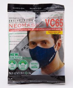 Khẩu trang Neomask VC65 thun qua gáy - Ảnh 7