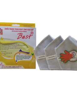 Khẩu trang than hoạt tính Best đeo gáy - Ảnh 3