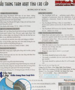 Khẩu trang than hoạt tính NeoMask HTP - Ảnh 10