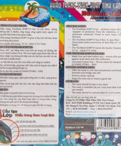 Khẩu trang than hoạt tính NeoMask KMP710 - Ảnh 5