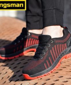 Giày Bảo Hộ Kingsman Runner Đỏ - Ảnh 3