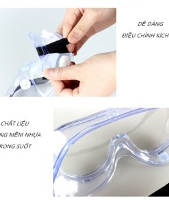 Kính bảo hộ chống hóa chất 3M 1621 - Ảnh 5