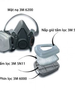 Nắp giữ tấm lọc 3M 501 - Ảnh 3