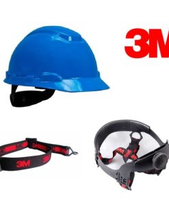 Nón bảo hộ 3M H703R không có lỗ thoáng khí màu xanh - Ảnh 2