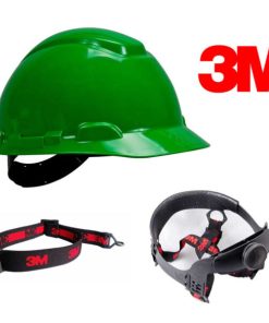 Nón bảo hộ 3M H704R không có lỗ thoáng khí màu xanh lá - Ảnh 3