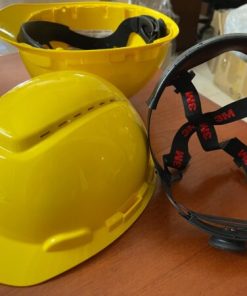 Nón bảo hộ 3M H702V có lỗ thoáng khí màu vàng - Ảnh 3