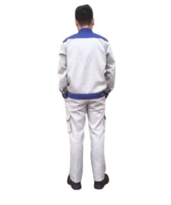 Quần áo Kaki 3.1 - Ghi sáng phối xanh LS401 - Ảnh 2