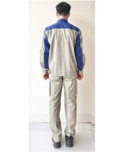 Quần áo Kaki liên doanh - Ghi tối phối xanh LS610 - Ảnh 5