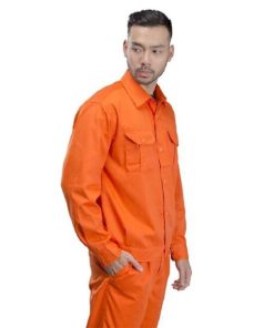 Quần áo Kaki liên doanh - Màu cam thợ điện LS613 - Ảnh 4