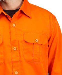 Quần áo Kaki liên doanh - Màu cam thợ điện LS613 - Ảnh 6