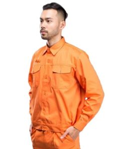 Quần áo Kaki liên doanh - Màu cam thợ điện LS613 - Ảnh 7