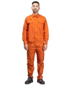 Quần áo Kaki liên doanh - Màu cam thợ điện LS613