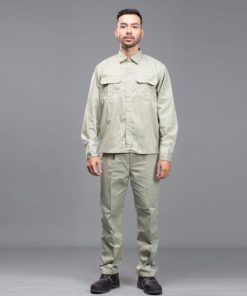 Quần áo Kaki liên doanh - Màu ghi xám LS611