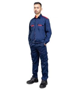 Quần áo Kaki liên doanh - Xanh phối đỏ LS609 - Ảnh 2