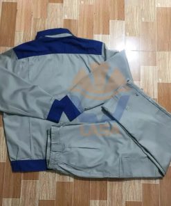 Quần áo Pangrim Hàn Quốc - Ghi tối phối xanh LS608 - Ảnh 2