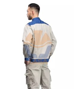 Quần áo Pangrim Hàn Quốc - Ghi tối phối xanh LS608 - Ảnh 3