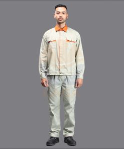 Quần áo Pangrim Hàn Quốc - Ghi xám phối cam LS605