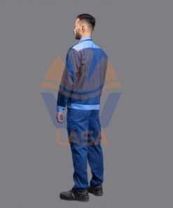 Quần áo Pangrim Hàn Quốc - Xanh dương phối xanh ngọc LS607 - Ảnh 2